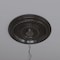 Ekena Millwork Cole PVC Ceiling Medallion (Fits Canopies up to 5 1/8"), Metallic Charcoal, 19"OD x 3 1/2"ID x 1"P CMP19COCCH - alternate 9